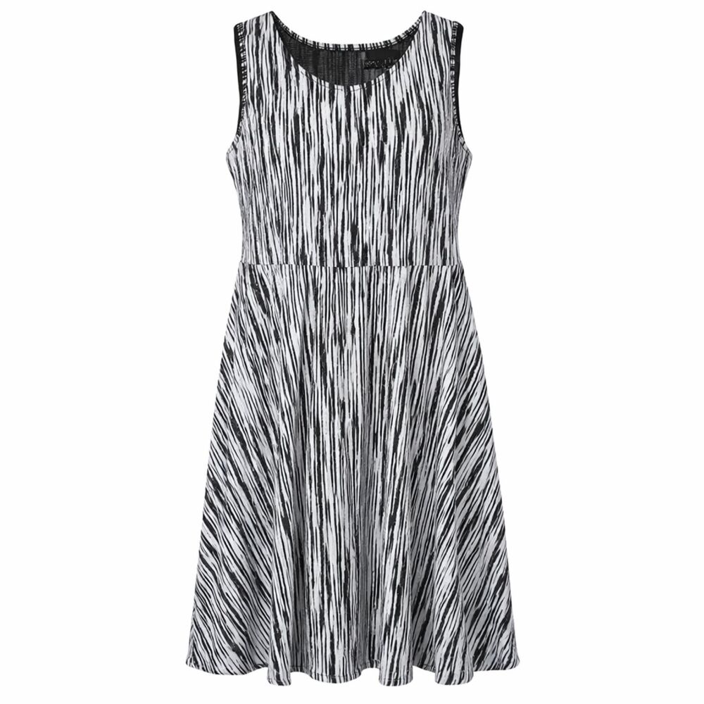 LANE BRYANT FIT & FLARE CASUAL SLEEVELESS STRETCH SCOOP NECK CLASSIC DRESS SZ.22
